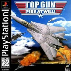 Top Gun: Fire at Will - Jewel Case (Playstation 1)